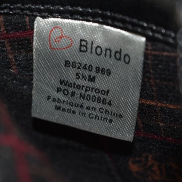 Blondo Tami Waterproof Leopard Print Ankle Boots Size 5.5 (M) Calf Hair Booties - Picture 13 of 13